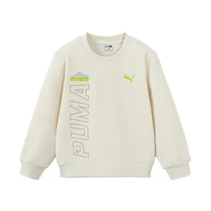 PUMA Свитшот Sportstyle Series Raw White детский