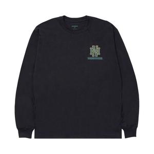 Футболка Neighborhood NH-8 Long-Sleeve Tee, Black/Green