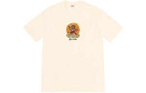 Футболка унисекс Supreme, светло-бежевый