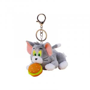 Плюшевая игрушка Warner, Tom and Jerry Fun Burger Cheese, подвеска, высота 10см HUGKIS