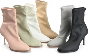 Ботильоны Journee Women's Comfort Foam Gizzel Booties Journee Collection, розовый