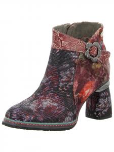 Классические ботильоны красного цвета LAURA VITA