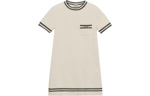 Платье детское Gucci, белый / черный