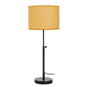 Настольная лампа hell&gut Lesing Typ A, гладить/смешанная ткань - 1 лампа - черный/желтый