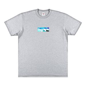 Футболка с логотипом Supreme x Emilio Pucci, Heather Grey/Blue