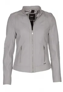 Кожаная куртка марси Maze, Light Grey