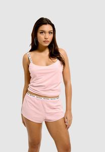 Шорты RIB VELOUR Juicy Couture, светло-розовый
