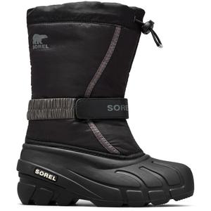 Детские ботинки FLURRY Sorel, Black/City Grey