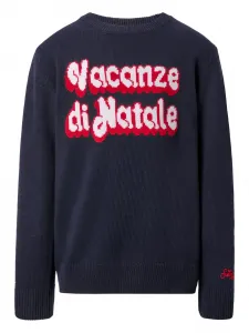 Джемпер Vacanze с логотипом Mc2 Saint Barth Kids, синий