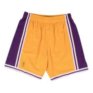 Спортивные шорты Mitchell & Ness NBA Swingman Shorts Los Angeles Lakers Home 1996-97 'Yellow Purple', желтый