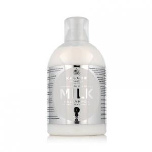 Kjmn Питательный шампунь для волос с молочными протеинами 1000мл, Kallos