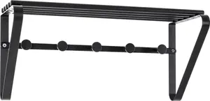 ХАКУ вешалка для одежды HAKU 45х20х18 см, черный