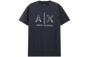 Футболка мужская темно-синяя Armani Exchange, темно-синий