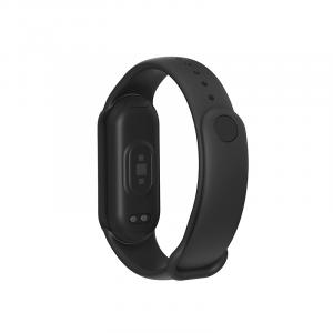 CHENSONG Часы Strap Xiaomi Compatibility Silicone Material 150 240mm, [Glossy Black] official original ★ silicone strap