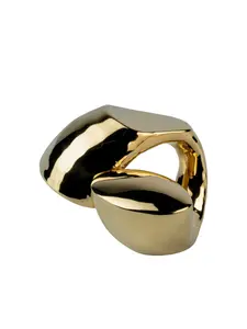 Кольцо Monster Twisted Druid Parts Of Four, золотистый