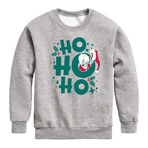 Детский худи с принтом Looney Tunes Porky Ho Ho Ho Licensed Character