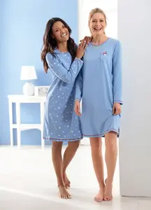 Ночная рубашка "Вашпур" "Ночные рубашки" Wäschepur, синий