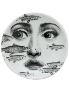 Пепельница tema e varizioni n°392, 14 см, Fornasetti, белый