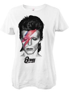 Футболка "Aladdin Sane Girly Tee" белого цвета David Bowie