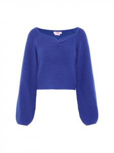 Женский свитер королевского синего цвета myMo