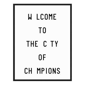 Картина Any Image City of champions, 73x93x2,5 см