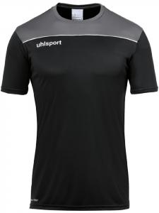 Спортивная футболка Offense 23 Poly Shirt черного цвета uhlsport