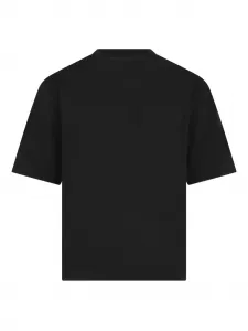 Футболка свободного кроя с карманом Dsquared2, черный