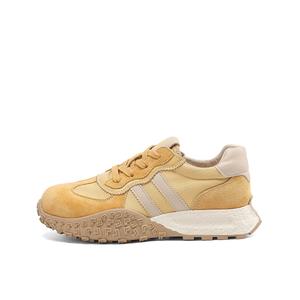 BOERDIQI Немецкие армейские кроссовки легкие низкие повседневные женские желтые, цвет Yellow