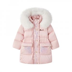 Детская пуховая куртка Disney, оранжевый розовый