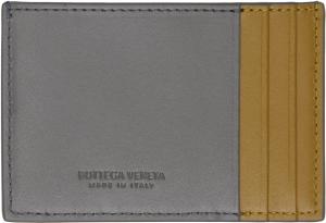 Серый кассетный держатель для кредитных карт Bottega Veneta
