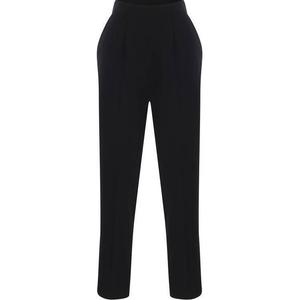 Растягивающиеся брюки из крепа PINKO, черные