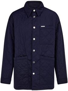 Стеганая куртка Ferragamo, синий