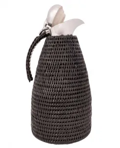 Термос Artifacts Rattan объемом 1,5 литра из нержавеющей стали Artifacts Trading Company, черный