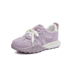 Низкие повседневные туфли женские MOMGOG, Purple