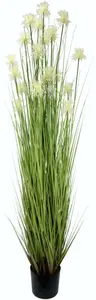 И.ГЕ.А. Искусственная трава "Протея трава", в пластиковом горшке I.GE.A. 30х120 см, белый