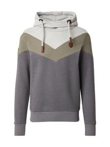 Naketano Толстовка в цвете Muddy Colored, темно-серый, крапчатый серый