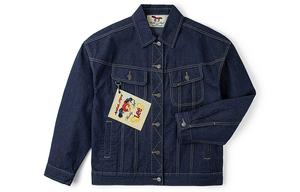 Lee Женская джинсовая куртка потертая, Washed