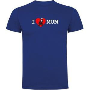 Футболка Kruskis I Love Mum, синий