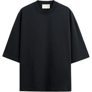 Футболка мужская черная Zara, черный