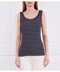 Топ Келли Slim fit Lauren Ralph Lauren, синий