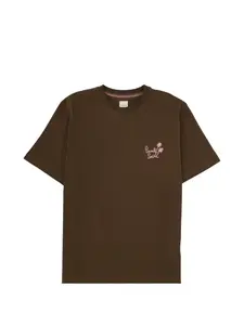 Футболка с логотипом Paul Smith, коричневый