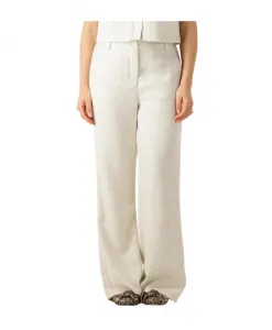 Брюки Leona (высокие) Ydence, бежевый