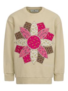 Хлопковая толстовка ETRO KIDS, нейтральный