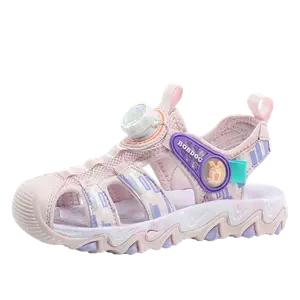 Детские сандалии Vivobook Low Top для подростков BOBDOG, розовый/фиолетовый