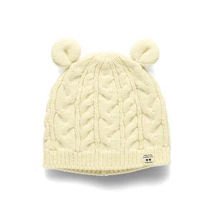 вязаная шапка с ушками животных