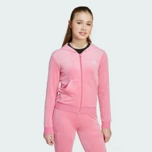 Толстовка Adidas на молнии из велюра