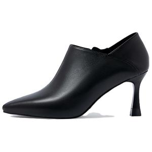 Ботильоны женские молочный чай COMELY, черный