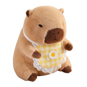 Уродливо милая капибара и детеныш капибары тканевая кукла плюшевая кукла высота 30см/35см/40см Ten Thousand Children's Music