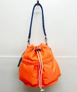 Em: двухсторонняя сумка-тоут со шнурком кинчаку на щеках Magine, цвет Orange