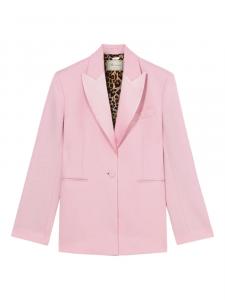 Однобортный блейзер Blumarine, розовый